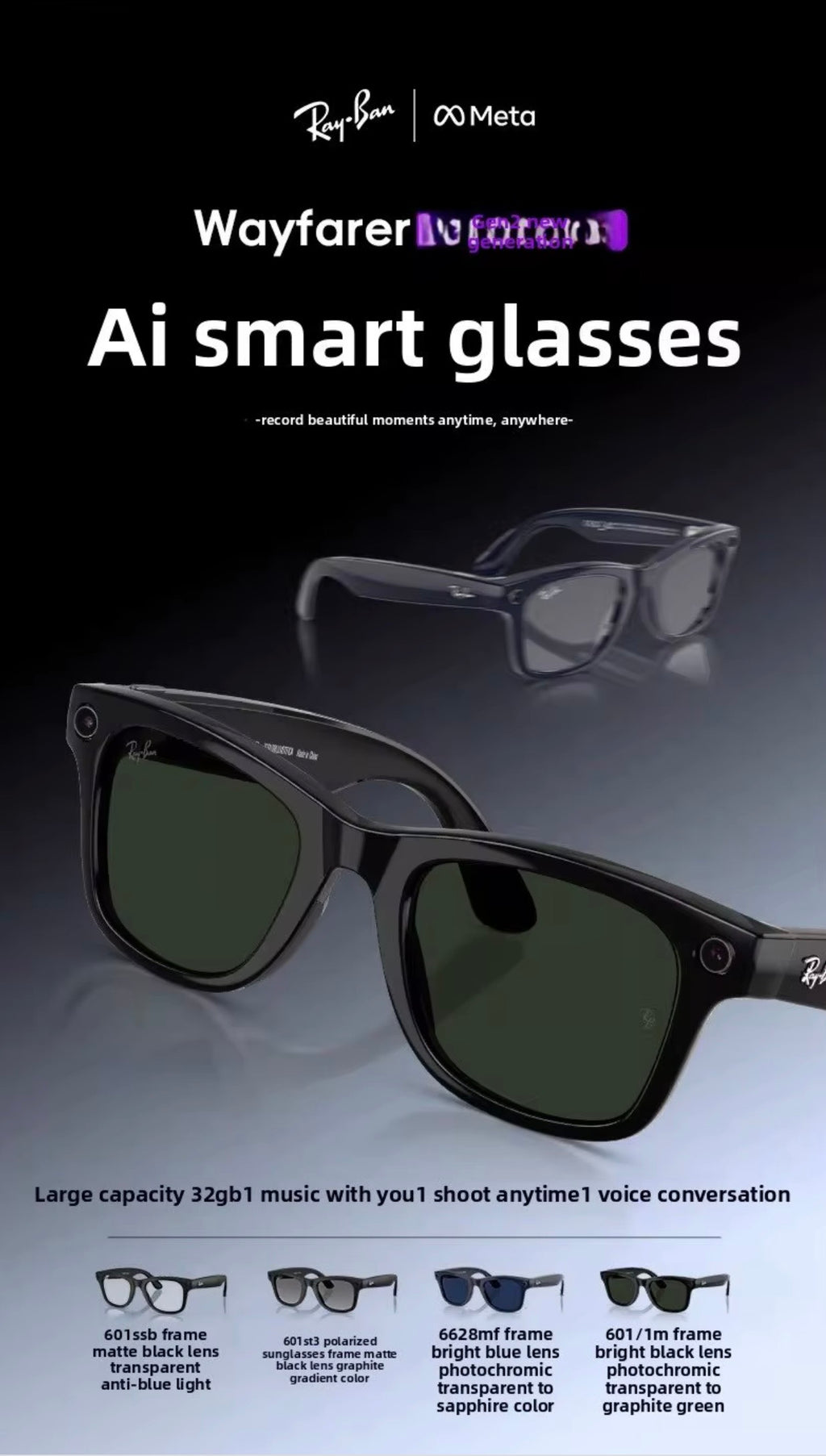 Meta glasses gen 2